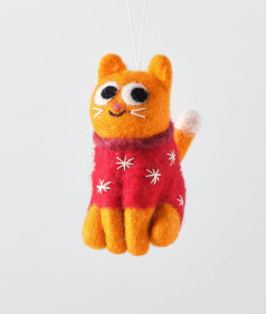 'Esther' Hanging Felt Ornament