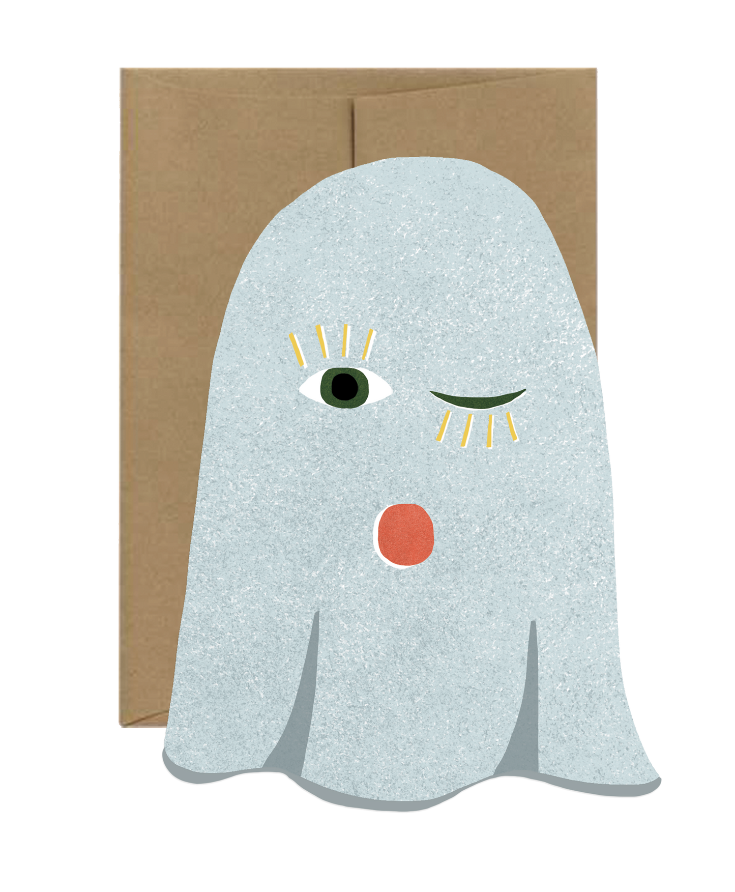 Ghost Blink Die Cut Card · Isatopia