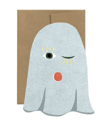 Ghost Blink Die Cut Card · Isatopia