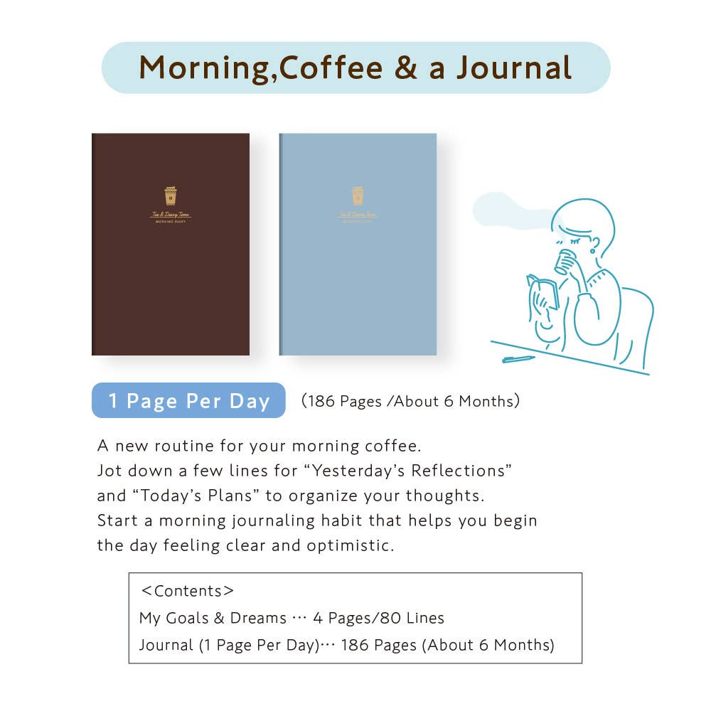 Morning, Coffee & a Journal: Coffee Brown・Daigo