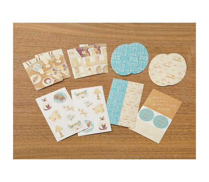 Beige Decoration Sticker Set · Midori