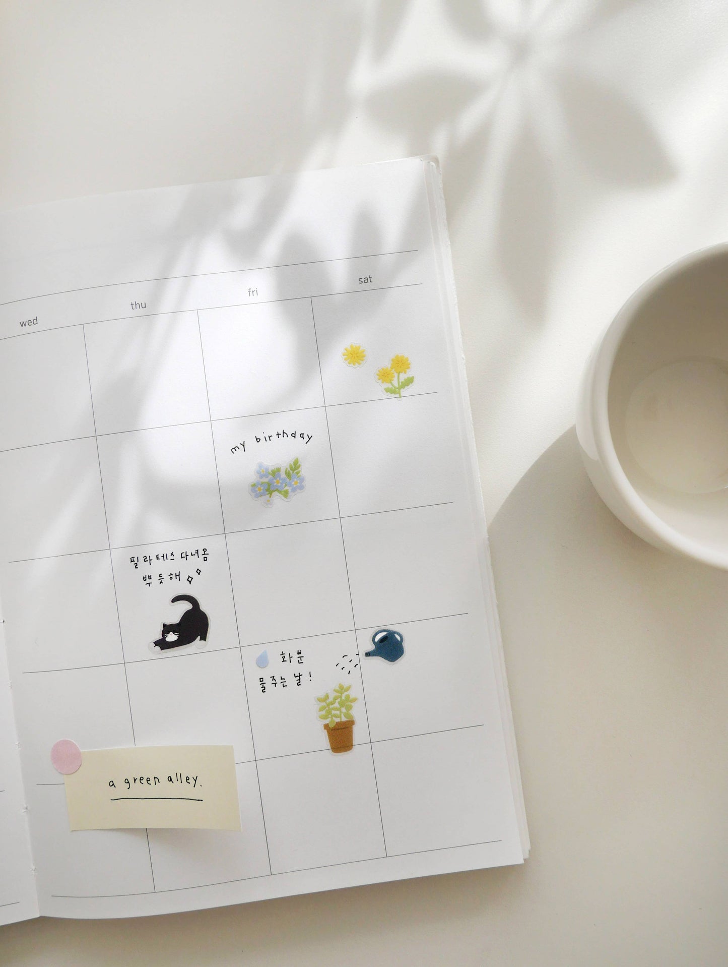 A Green Alley Sticker Sheet · Suatelier Design