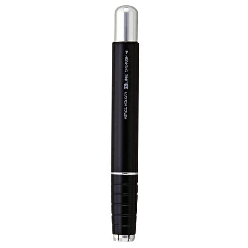 Black One-Push Pencil Holder · Kutsuwa