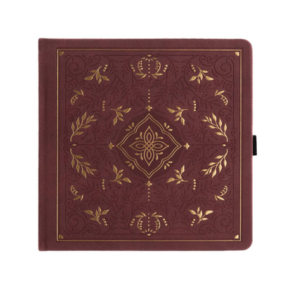 Storybook in Plum A5 Dot Grid Notebook · Archer & Olive