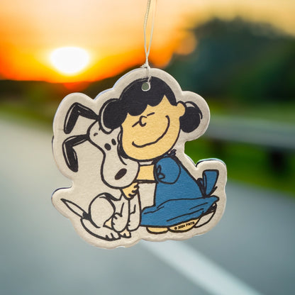 Lucy & Snoopy Air Freshener - 3P4 x Peanuts®