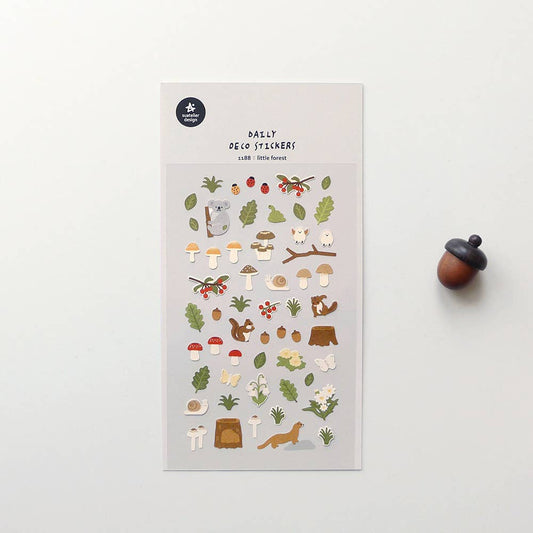 Little Forest Sticker Sheet · Suatelier Design