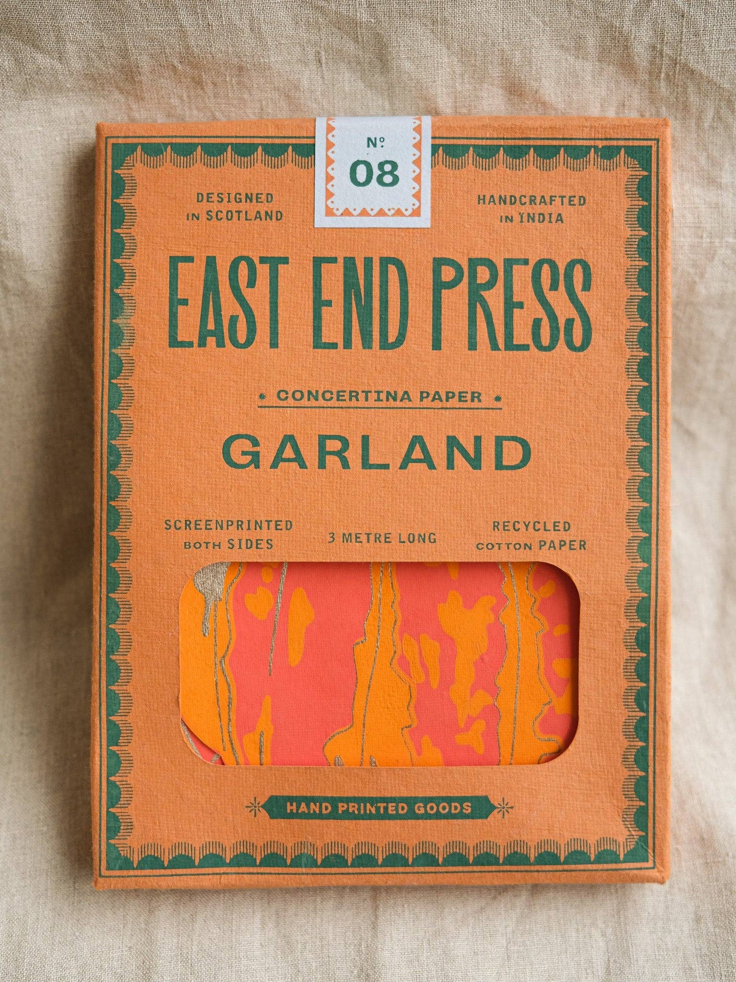 Pumpkins Concertina Garland · East End Press