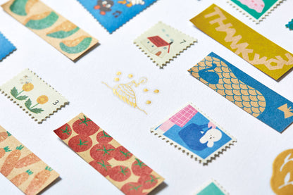 Vegetables KITTA Washi Tape · King Jim