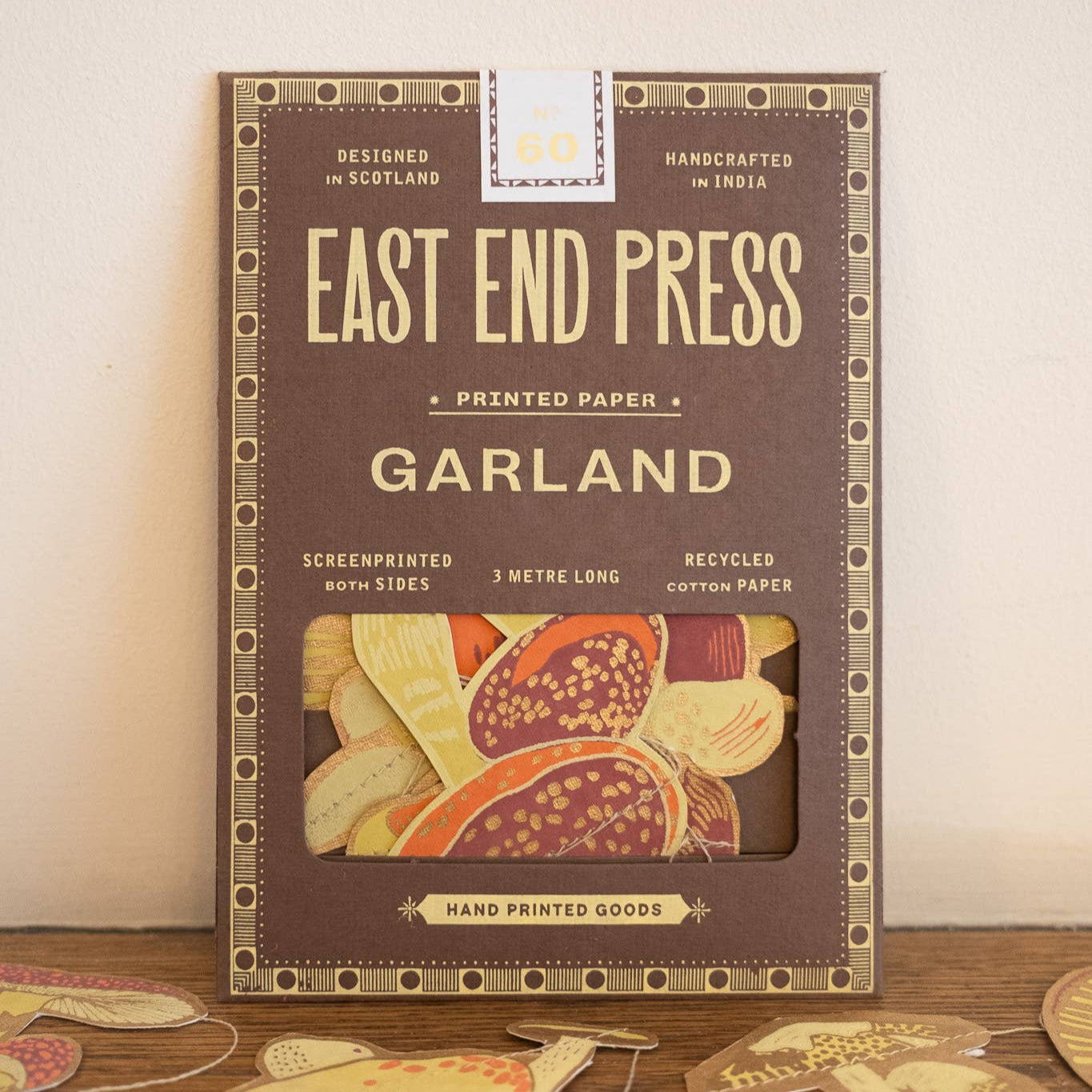 Mushroom Sewn Garland · East End Press