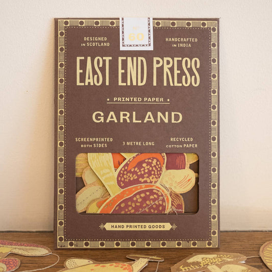 Mushroom Sewn Garland · East End Press