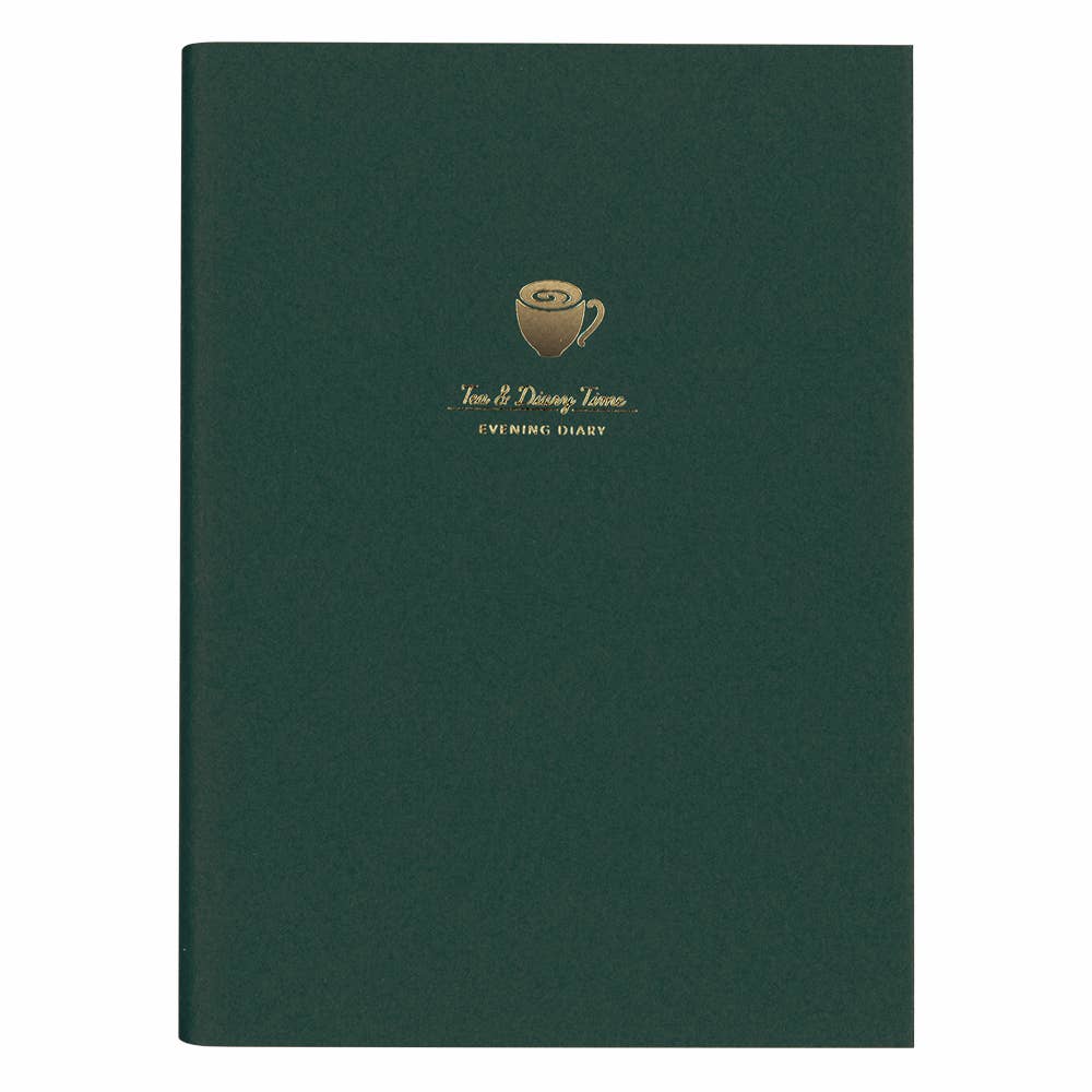 Evening, Café Au Lait & A Journal: Calming Green・Daigo