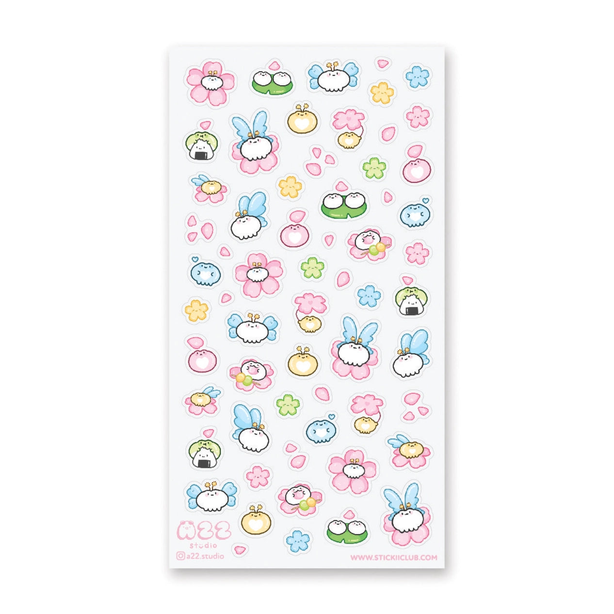 Fairy Frogs Sticker Sheet