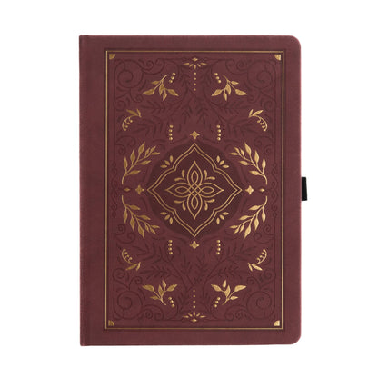 Storybook in Plum A5 Dot Grid Notebook · Archer & Olive