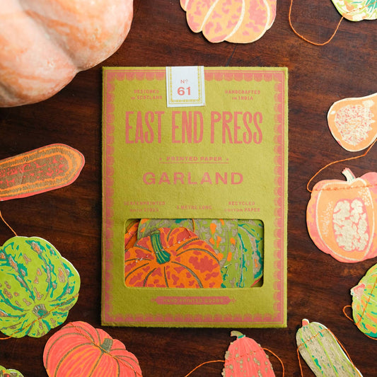 Squashes Sewn Garland · East End Press