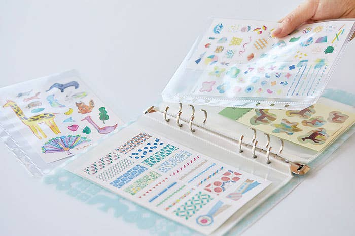 Standard Pocket Refill for OTONA Sticker Collection Binder · King Jim