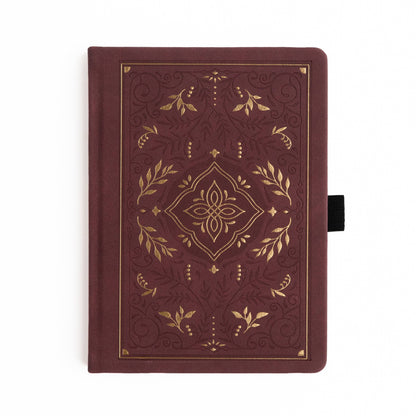 Storybook in Plum A5 Dot Grid Notebook · Archer & Olive