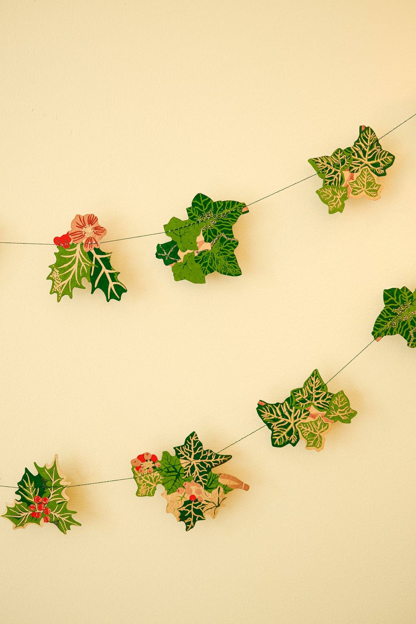 Holly and Ivy Sewn Garland · East End Press