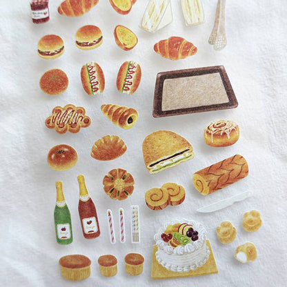 Old Bakery Sticker Sheet · Suatelier Design