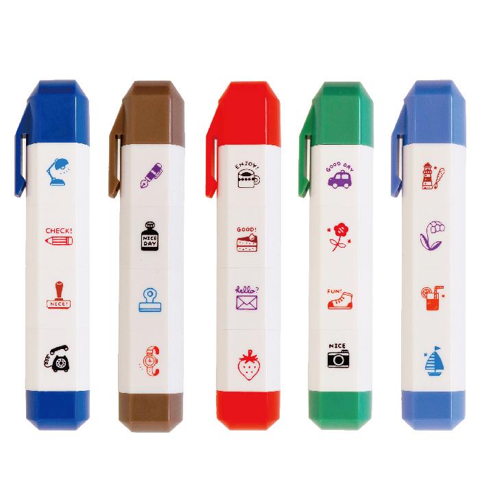 eric small things x SANBY Schedule Icon Self-Inking Stamps