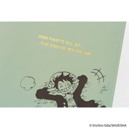 2026 Hobonichi Techo English Original Book + ONE PIECE magazine: Straw Hat Luffy (Mint Green)《January Start | English | A6》