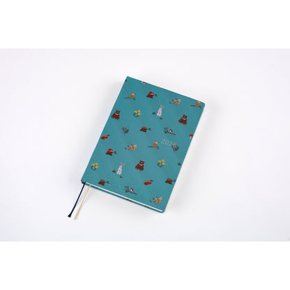 2026 Hobonichi Techo A5 English HON / Bow & Tie: In the Forest《January Start | English | A5》