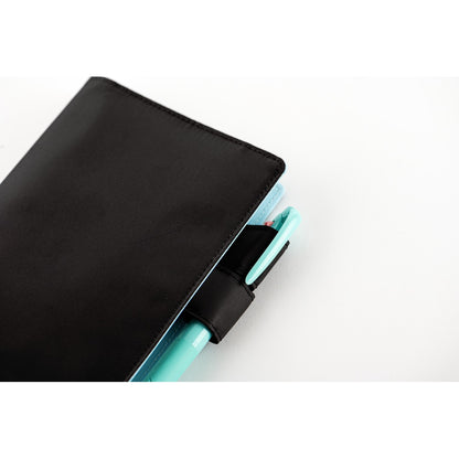2026 Hobonichi Techo English Original Book + Colors: Black x Clear Blue Cover《January Start | English | A6》
