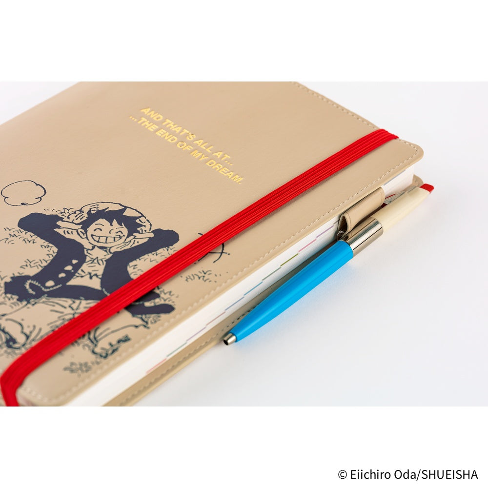2026 Hobonichi Techo English Cousin Book + ONE PIECE magazine:  End of Luffy’s Dream (Sand Beige)《January Start | English | A5》