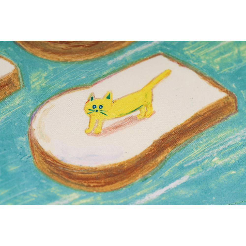 Keiko Shibata: Bread Floating in The Wind / A6 Original Cover for Hobonichi Techo