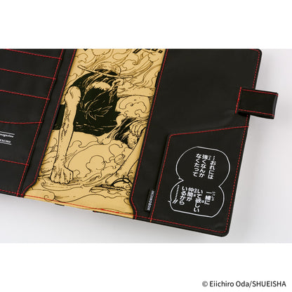 2026 Hobonichi Techo English Cousin Book + ONE PIECE magazine: Straw Hat Luffy (Black)《January Start | English | A5》