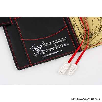 2026 Hobonichi Techo English Original Book + ONE PIECE magazine: Straw Hat Luffy (Black)《January Start | English | A6》