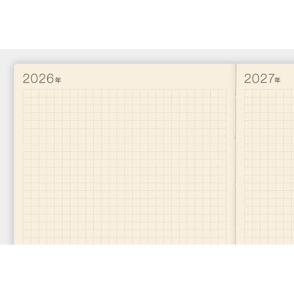 2026 Hobonichi 5-Year Techo Japanese Book《2026-2030 | Japanese | A6》