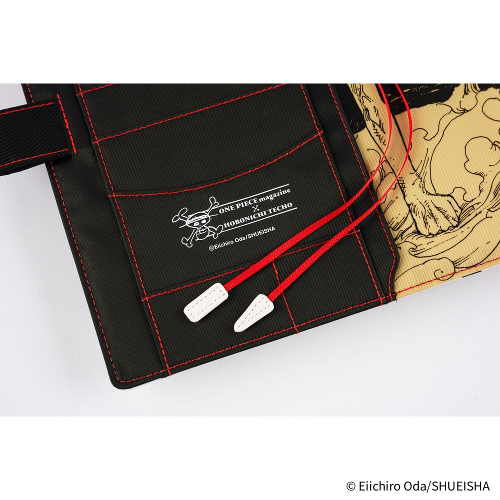 2026 Hobonichi Techo English Cousin Book + ONE PIECE magazine: Straw Hat Luffy (Black)《January Start | English | A5》