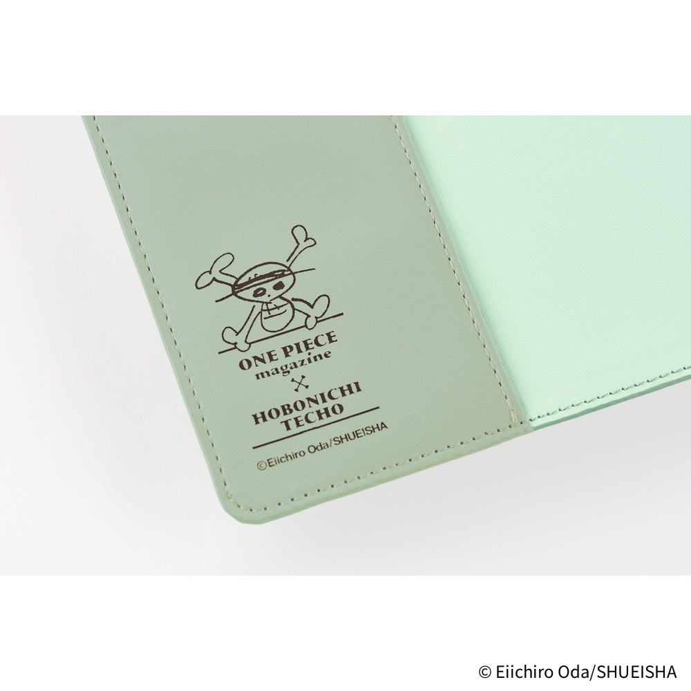 2026 Hobonichi Techo English Original Book + ONE PIECE magazine: Straw Hat Luffy (Mint Green)《January Start | English | A6》