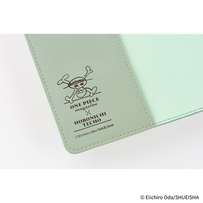 2026 Hobonichi Techo English Original Book + ONE PIECE magazine: Straw Hat Luffy (Mint Green)《January Start | English | A6》