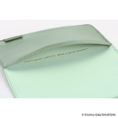 2026 Hobonichi Techo English Original Book + ONE PIECE magazine: Straw Hat Luffy (Mint Green)《January Start | English | A6》