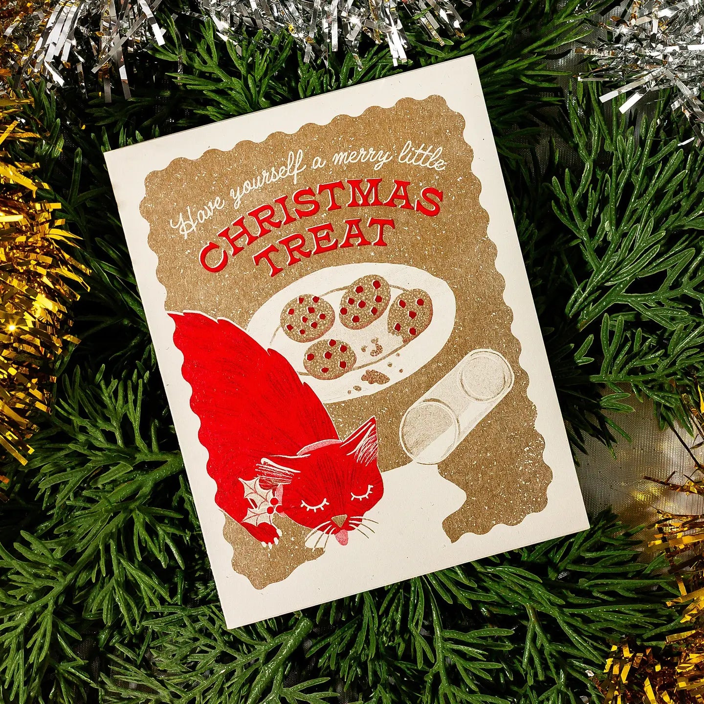 Christmas Treat Holiday Card · Bromstad Printing Co.