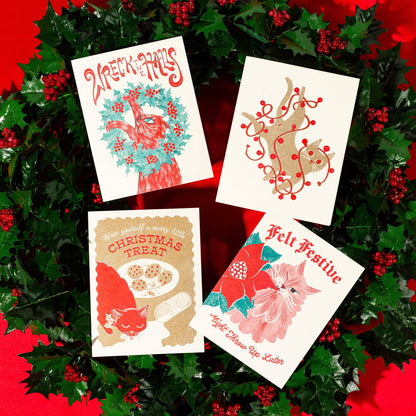 Felt Festive Holiday Card · Bromstad Printing Co.