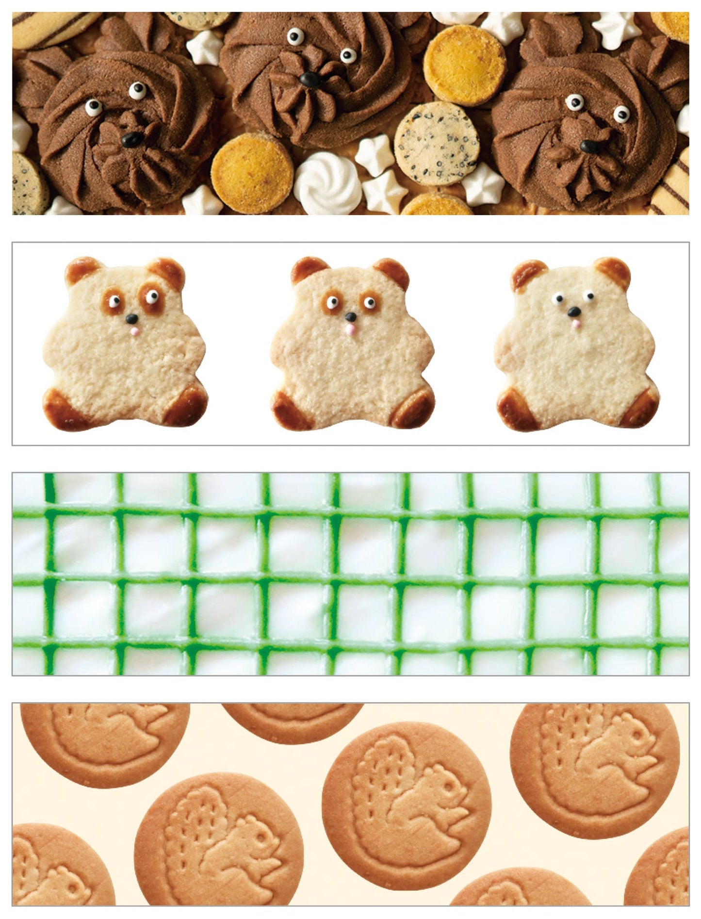 Cookies KITTA Washi Tape · King Jim