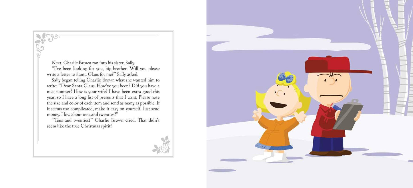 Charlie Brown Christmas Picture Book by Charles M. Schultz