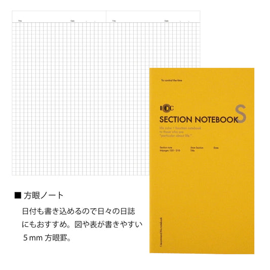 A5 Slim Section Function Notebook · LUDDITE