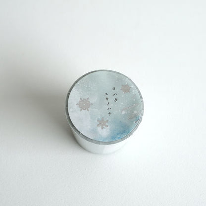 Snowflake Foil-Stamped Roll Memo · Yohaku