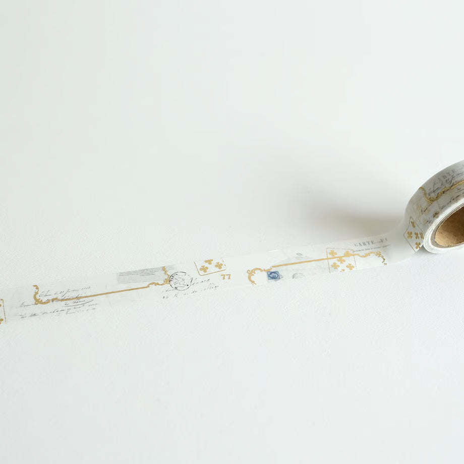 Aria Foil-Stamped Washi Tape · Yohaku
