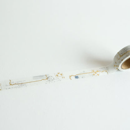 Aria Foil-Stamped Washi Tape · Yohaku