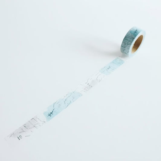 Yukifulasa Washi Tape · Yohaku