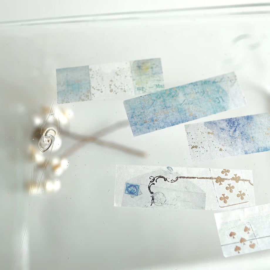 Aria Foil-Stamped Washi Tape · Yohaku
