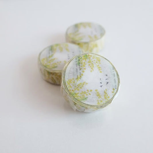 Mimosa Washi Tape · Yohaku