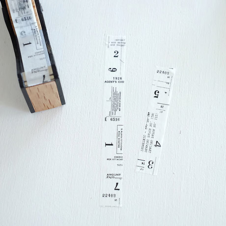 Mojito Suuji Washi Tape · Yohaku