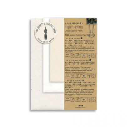 Washi vol. 3 Paper Tasting · Yamamoto Paper