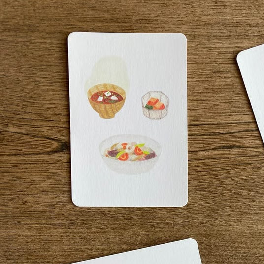 Homemade Meal Postcard · Hirabayashi Kano