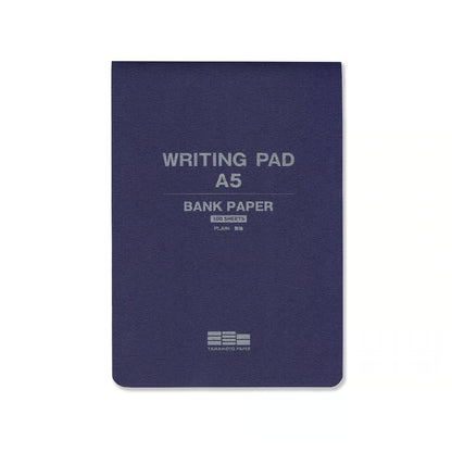 Bank Paper A5 Writing Pad · Yamamoto Paper